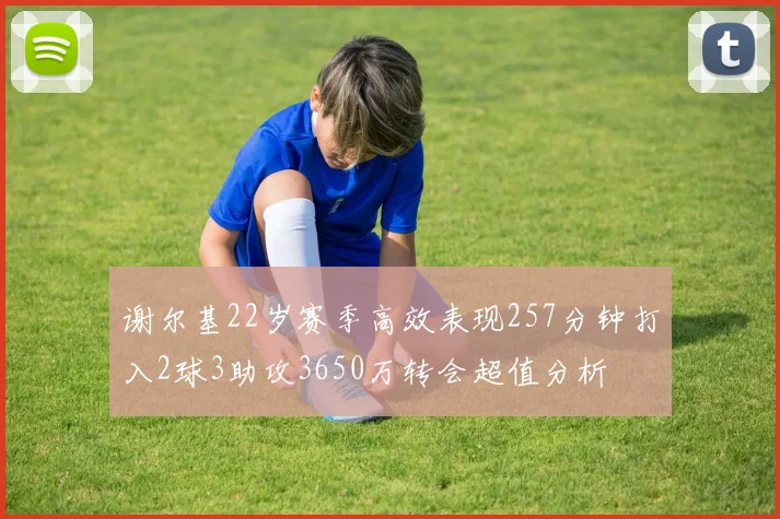 谢尔基22岁赛季高效表现257分钟打入2球3助攻3650万转会超值分析
